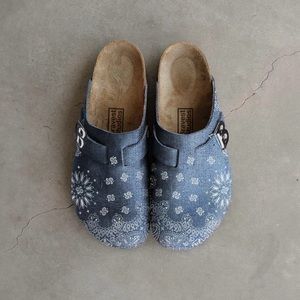 Bravest denim mules